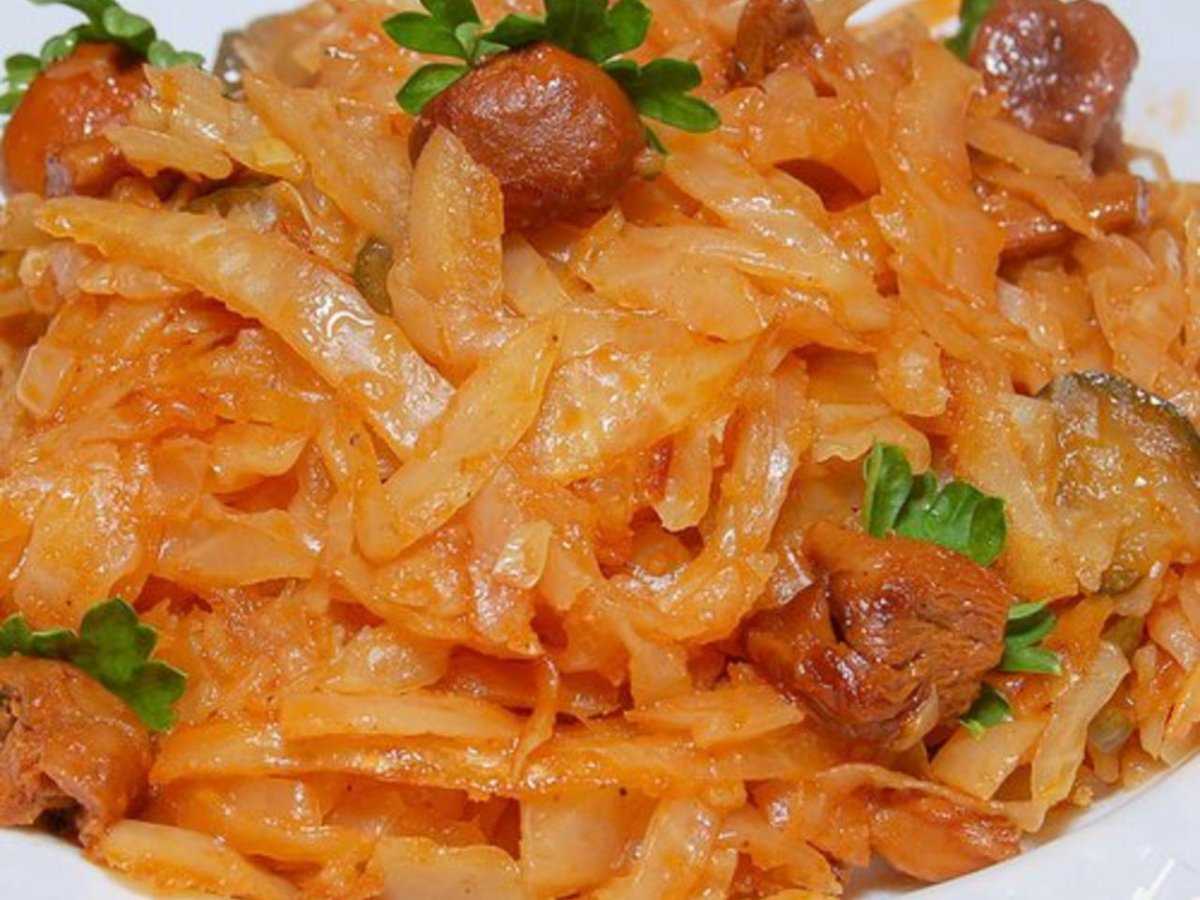 Солянка из капусты на второе: ингредиенты, рецепт приготовления - samchef.ru