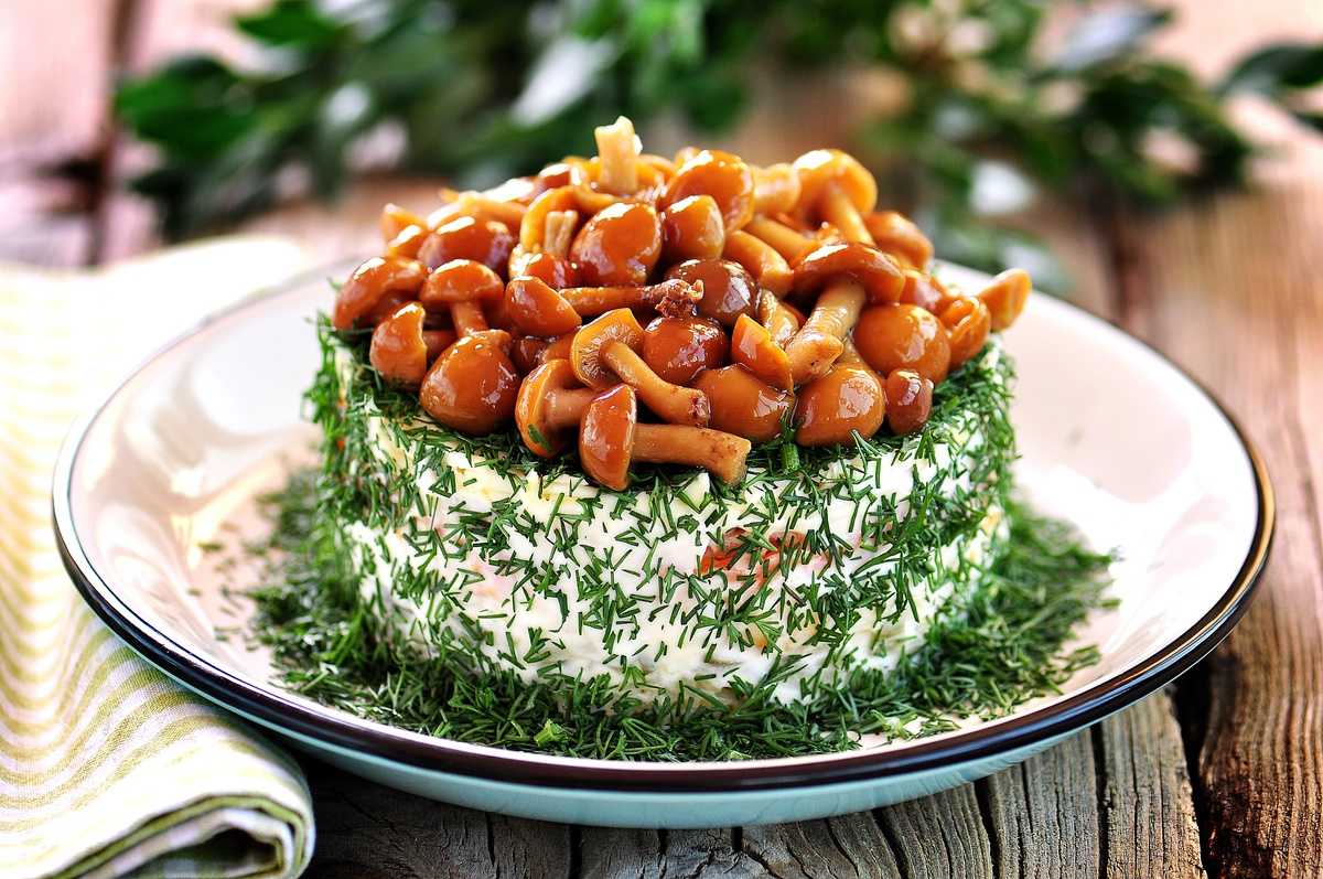 Салат с мясом и грибами - фейерверк вкуса, который вас удивит: рецепты с фото и видео
