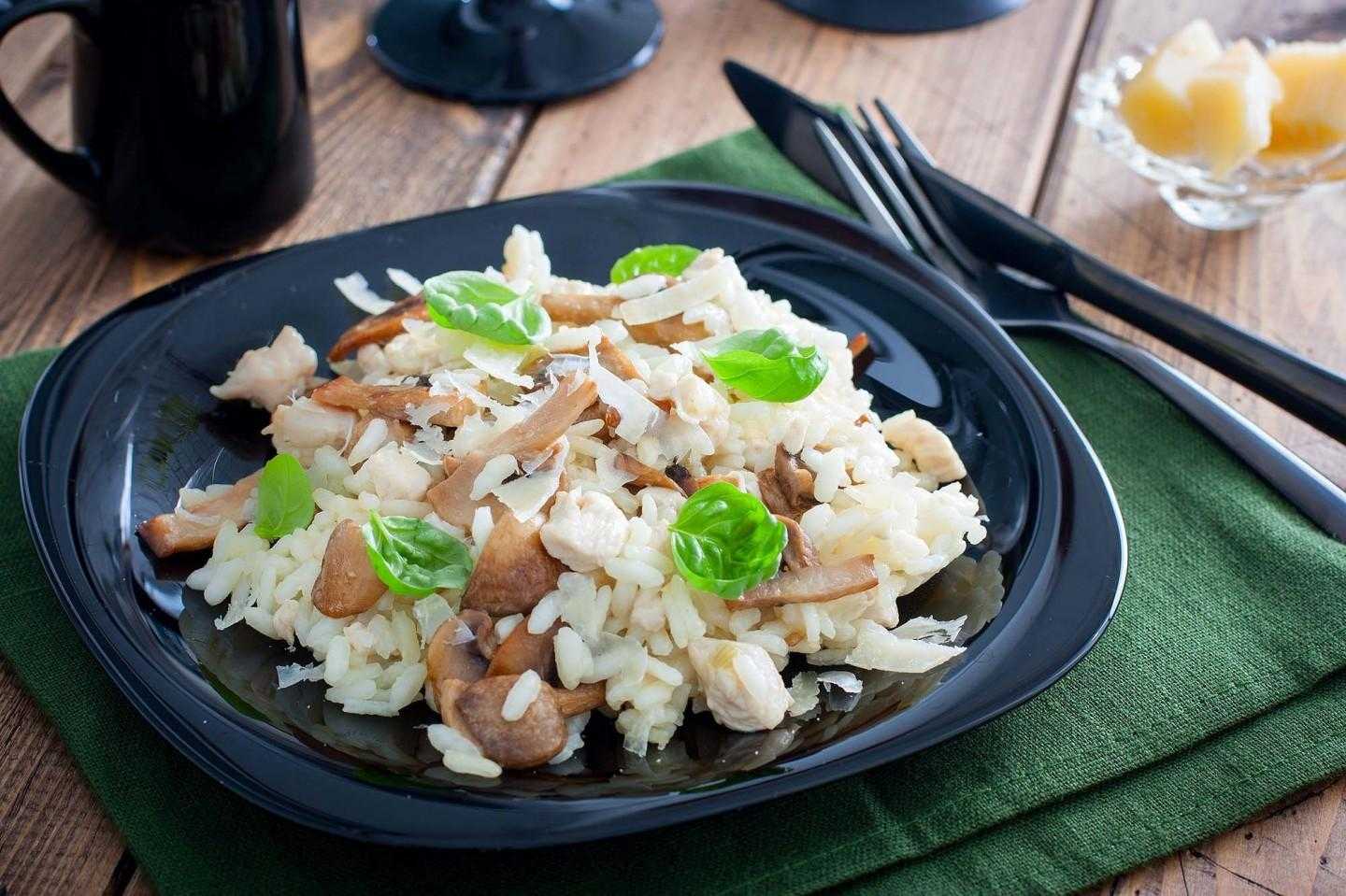 Классический рецепт приготовления вкусного ризотто с курицей
