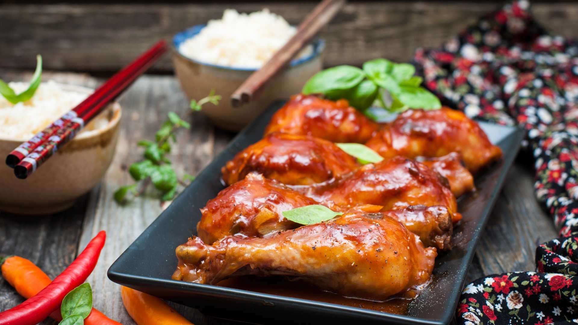 Курица в соевом соусе в духовке целиком - 9 пошаговых фото в рецепте