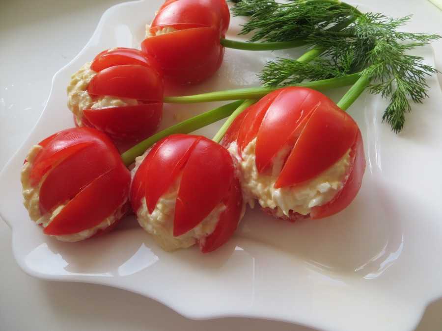 Как сделать тюльпаны из помидоров - дневник садовода flower-lucky.ru