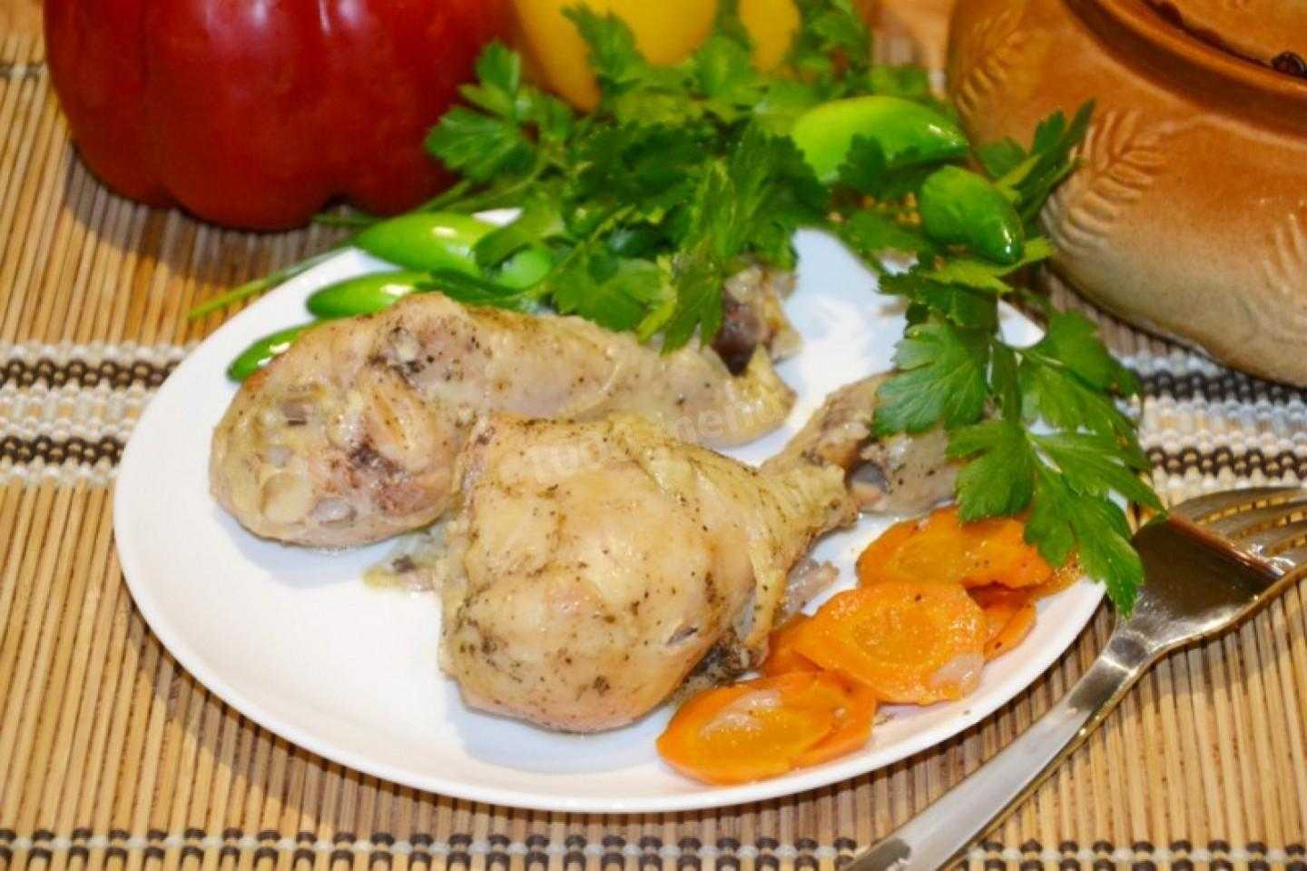 Куриные ножки с картошкой в духовке - 13 рецептов приготовления пошагово - 1000.menu