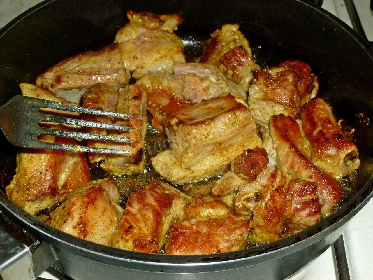 Свинина на сковороде гриль, рецепт с фото