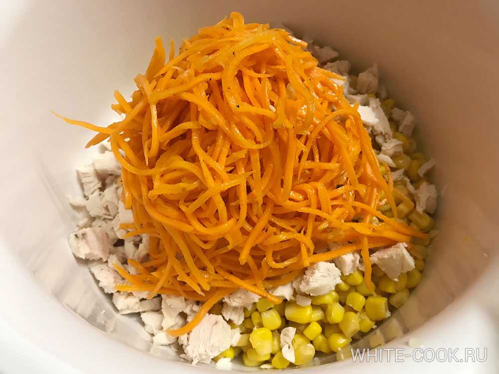 Салат с корейской морковью - простые и вкусные рецепты