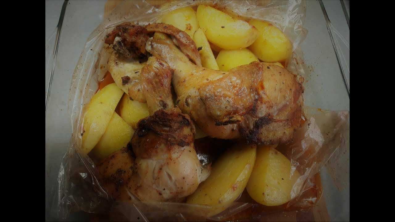 Картошка с курицей в духовке – 10 рецептов пошагово