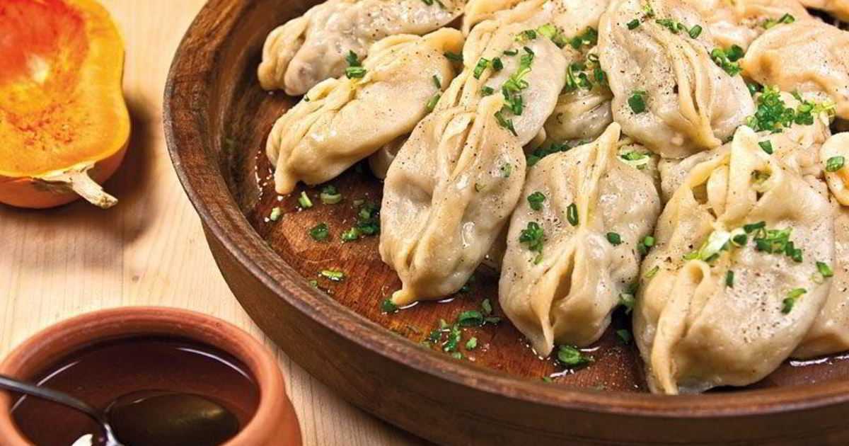 Узбекские манты с мясом — классический пошаговый рецепт