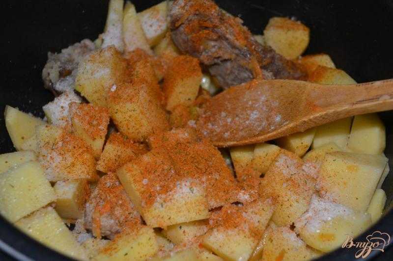 Картошка с курицей тушеная в мультиварке: рецепты с фото