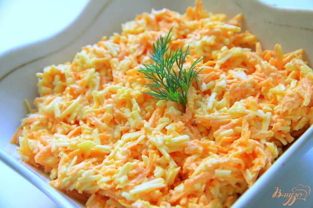 Салат из вареной моркови – 10 рецептов