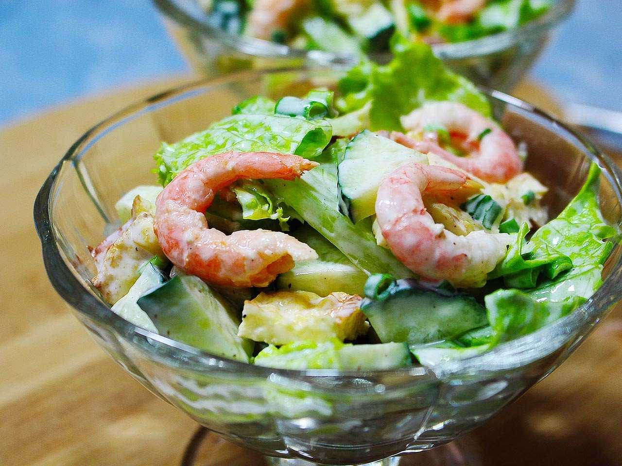 Салат с морепродуктами — самые вкусные рецепты