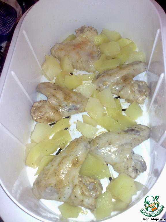 Филе курицы с картошкой в духовке