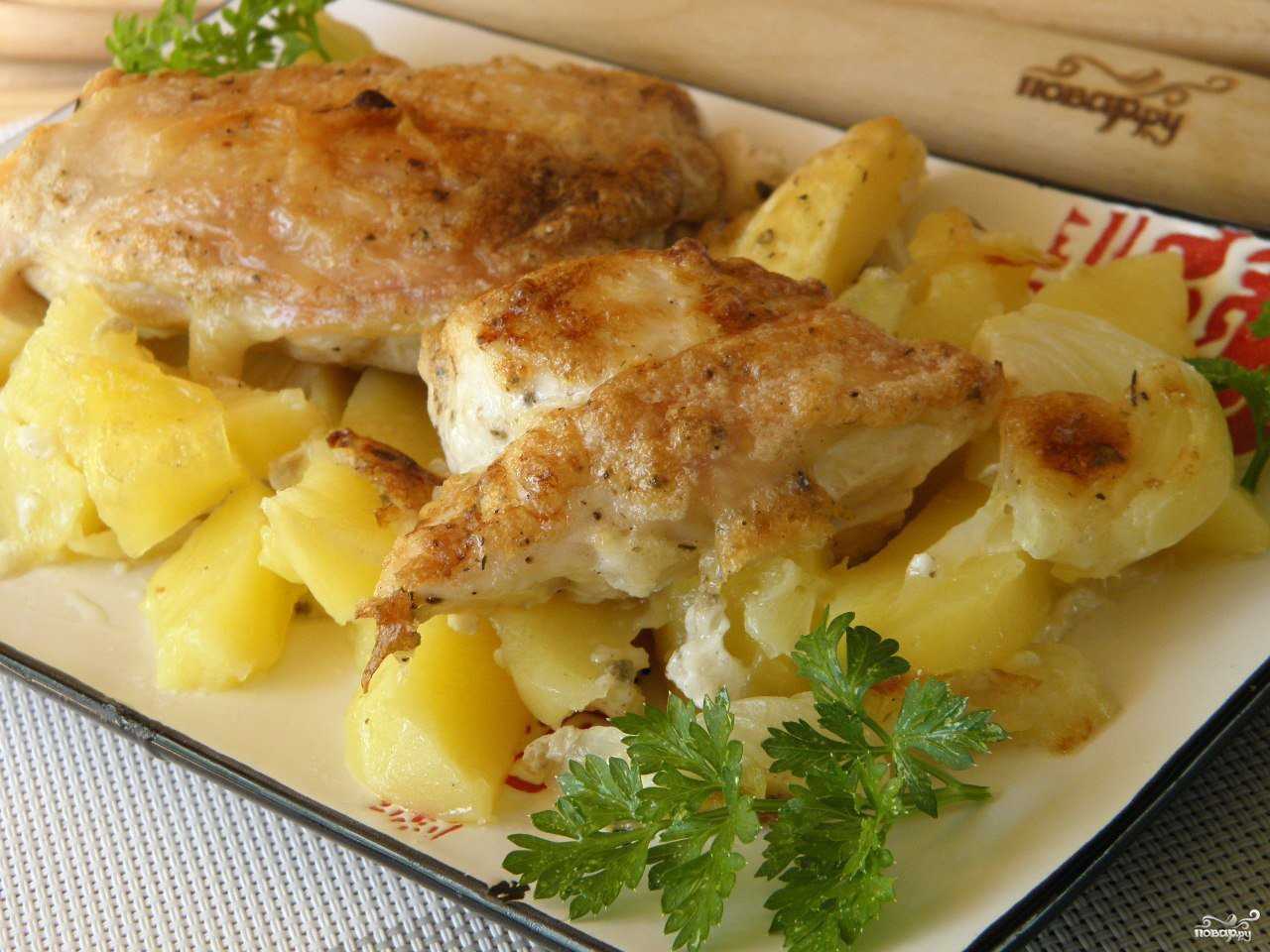 Картофельный гратен — картофель по-французски в духовке
