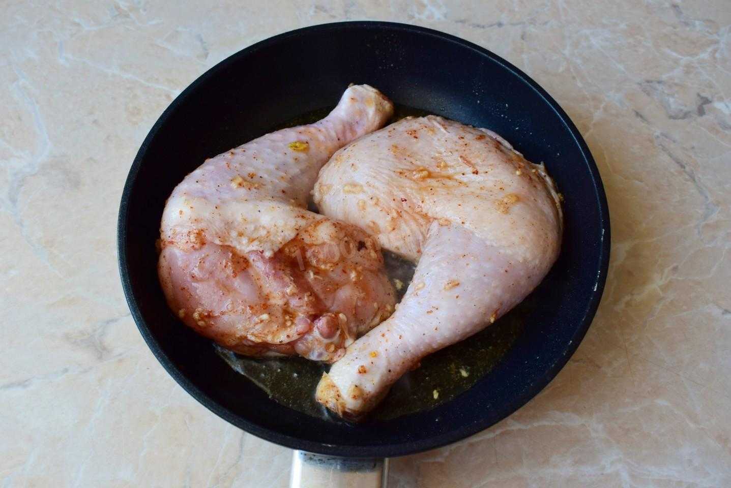 Как приготовить цыплёнка табака под прессом на сковороде дома