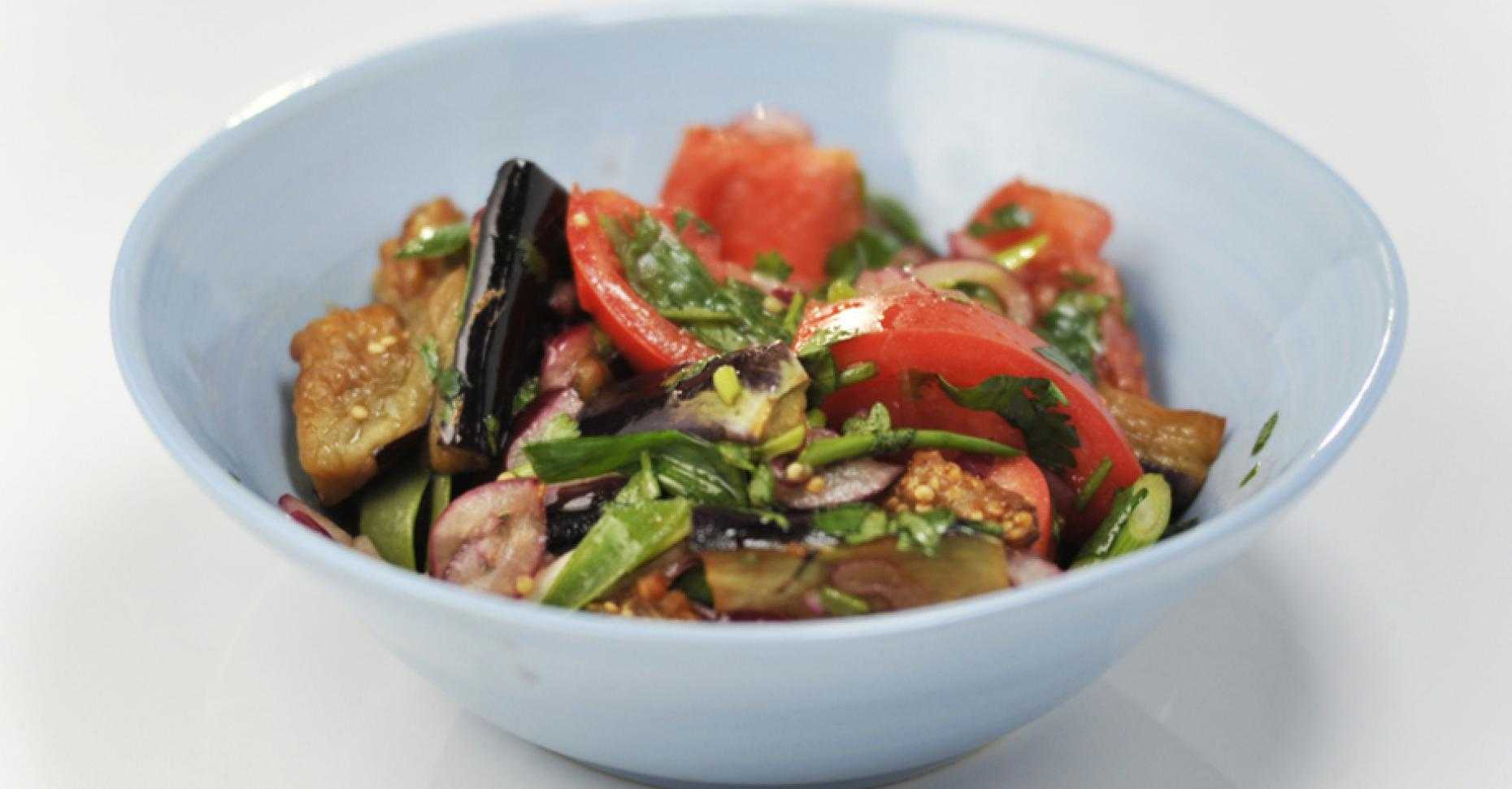Топ-15 салатов из баклажанов — вкуснотища на каждый день