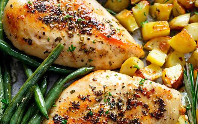 Курица с картошкой в духовке – самые вкусные рецепты
