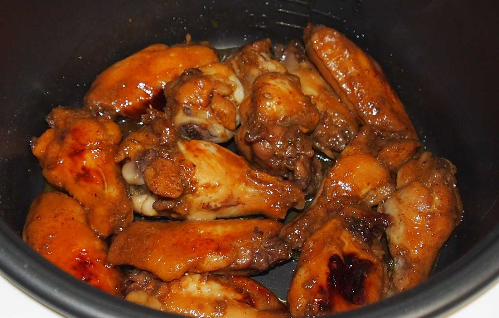 Рецепт крылышек на сковороде с соевым соусом
