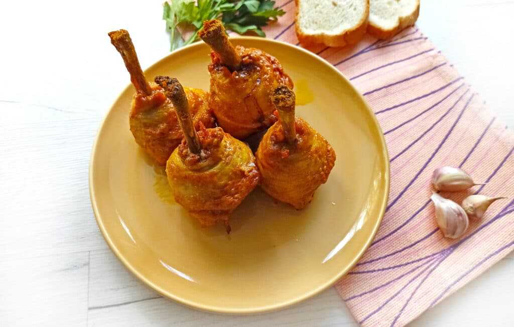 Куриные ножки с картошкой в духовке: 18 вкусных рецептов
