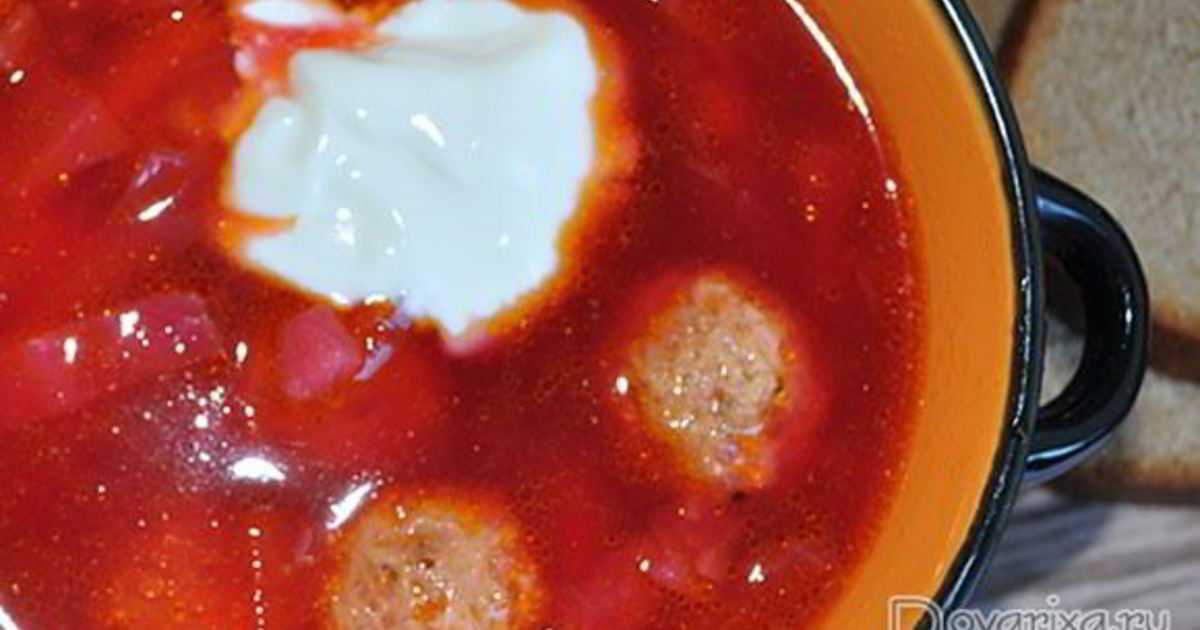 Суп с фрикадельками из фарша — 8 самых вкусных пошаговых рецептов