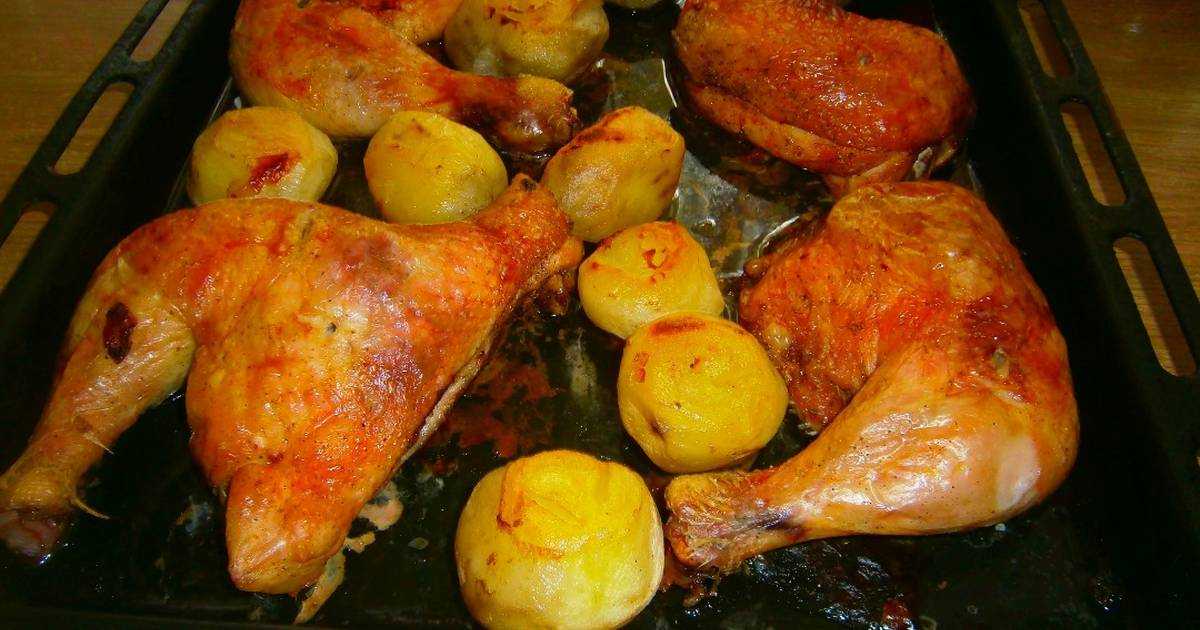 Куриные голени в духовке: рецепты