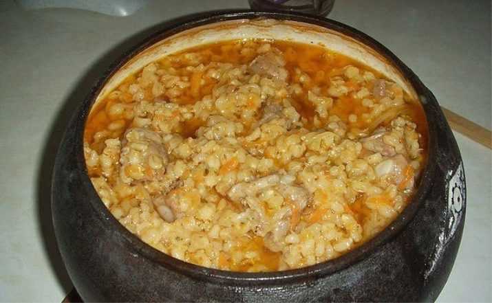 Перловая каша с мясом пошаговый рецепт просто и быстро от натальи даньчишак