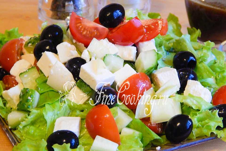Готовим домашний греческий салат по классическим рецептам — точь-в-точь как в греции