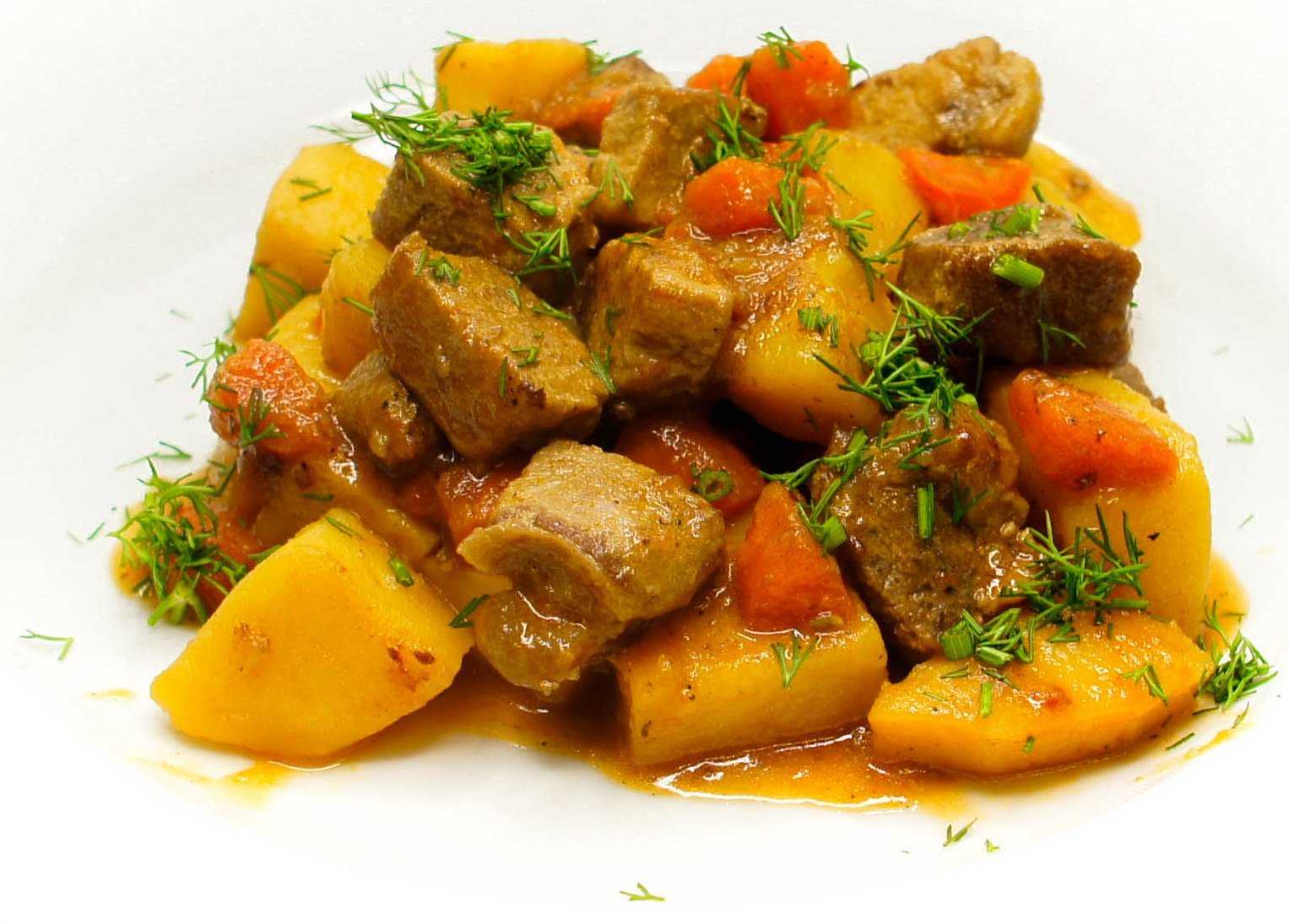 Жаркое из говядины с картошкой - вкуснейшие рецепты приготовления