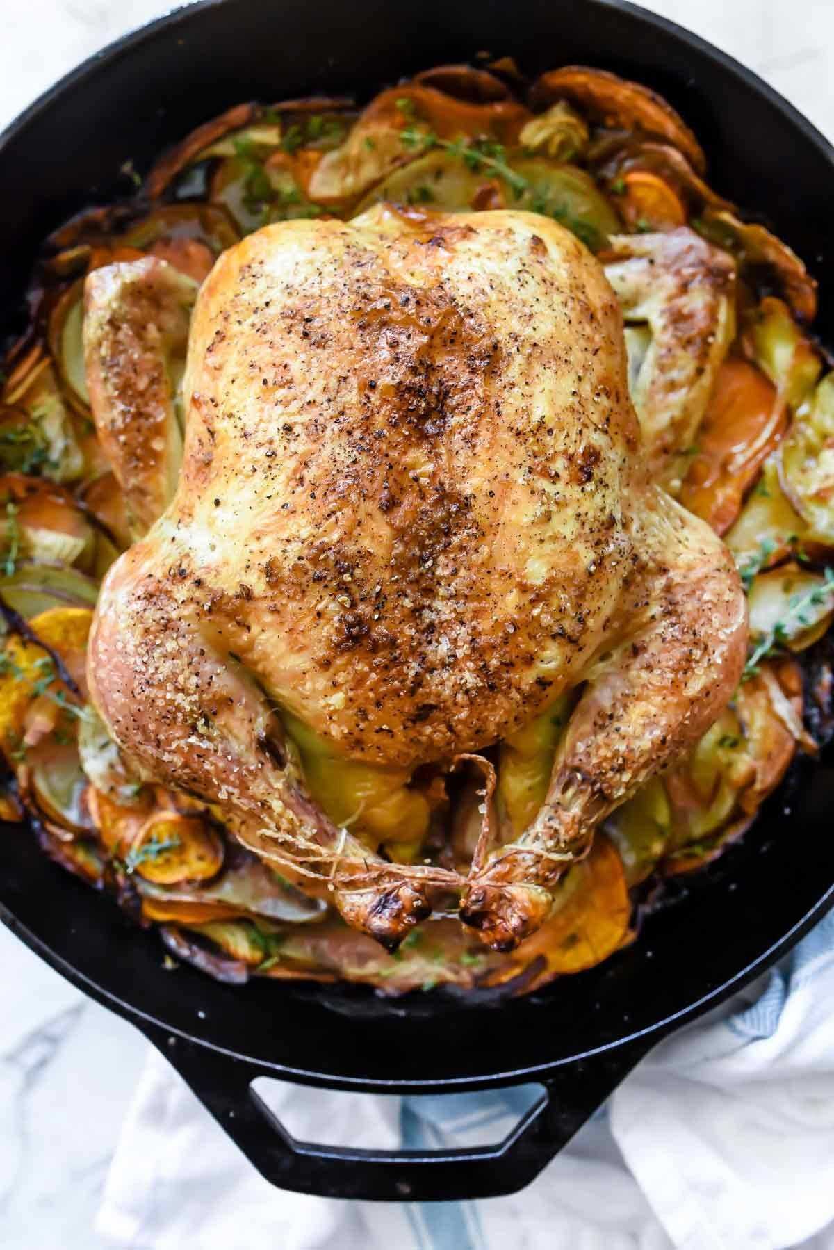 Как пожарить курицу на сковороде – 7 вкусных рецептов