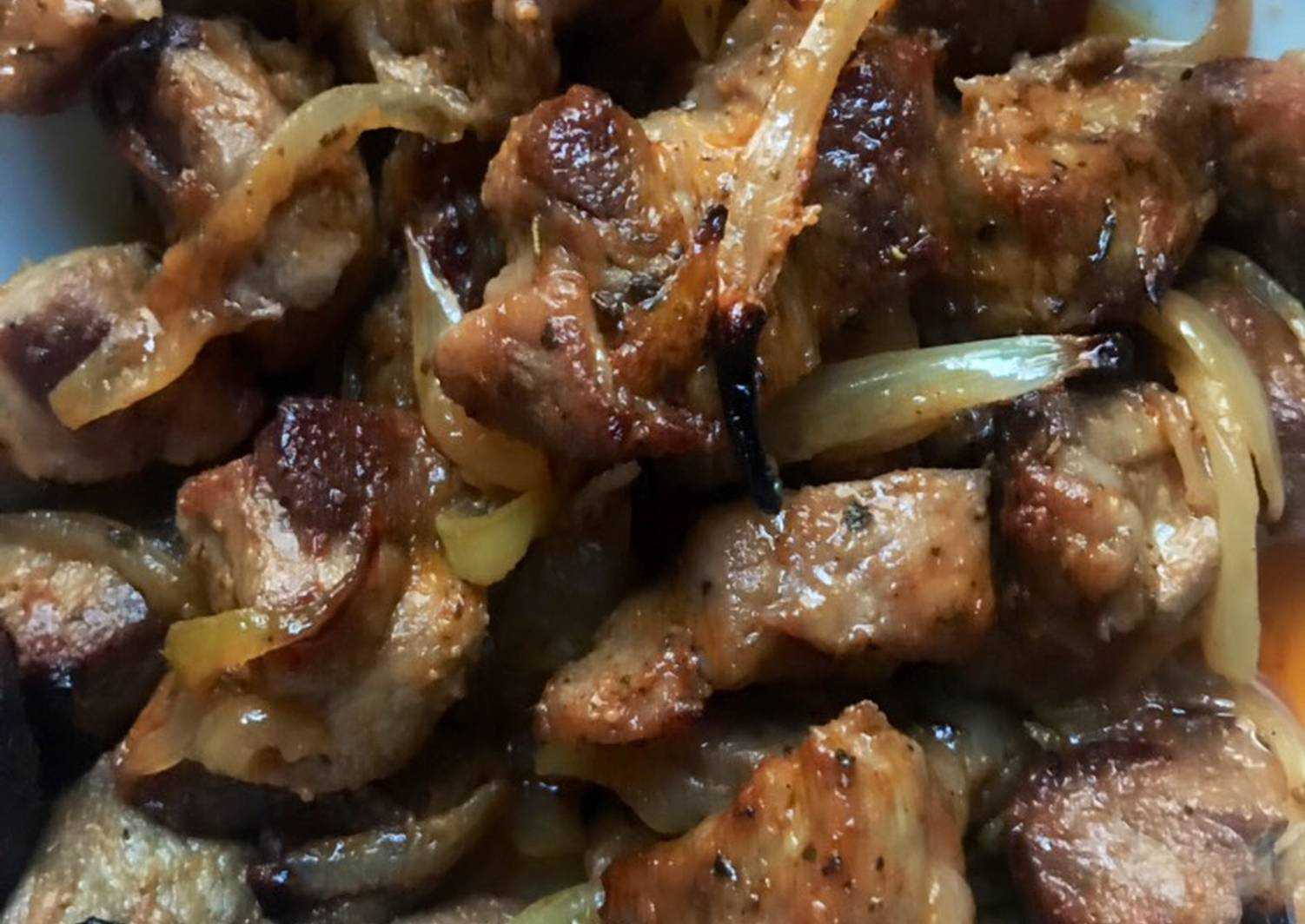 Шашлык из свинины в томате: рецепты с маринадом из сока и пасты