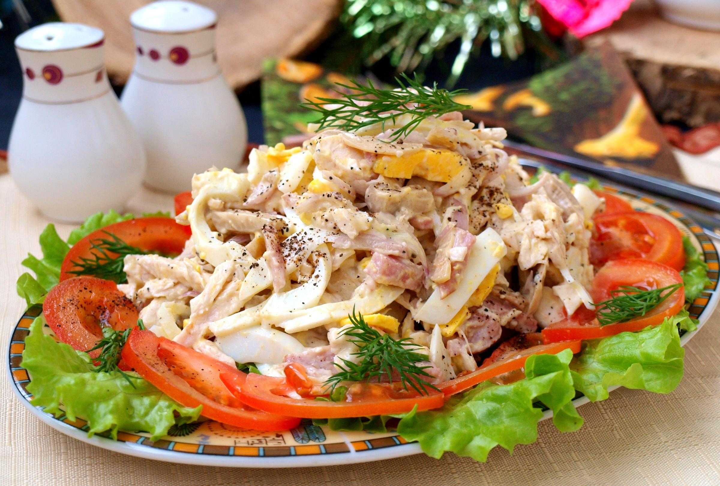 13 рецептов приготовления салата с курицей и грибами: пошаговые с фотографиями