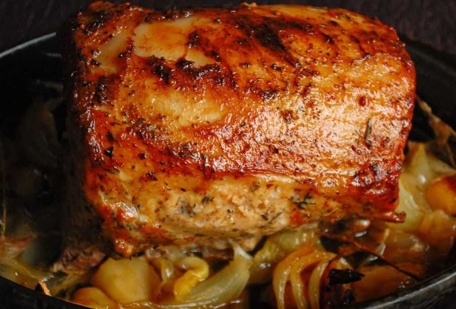 Мясо с рисом в духовке рецепт с фото из свинины