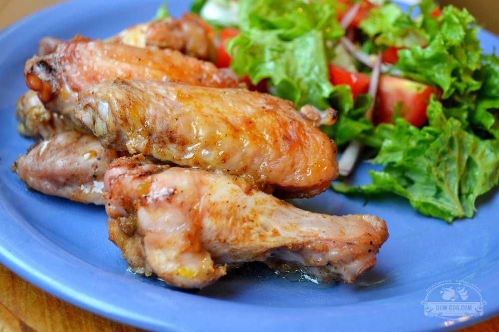 Куриные крылышки в медово-соевом соусе — 5 пошаговых рецептов