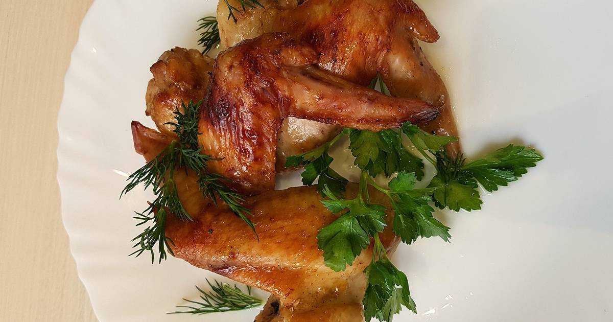 Куриные крылышки в духовке: рецепт с фото пошагово