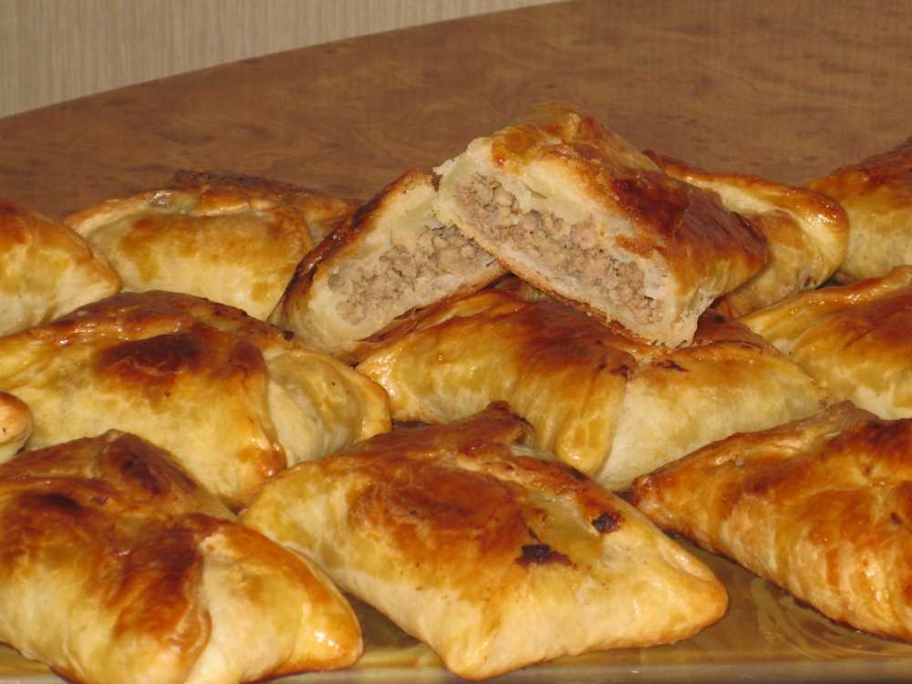 Пирожки с мясом: пошаговые рецепты с фото