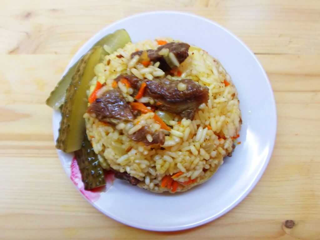 Рис с мясом и овощами в мультиварке: рецепт с фото