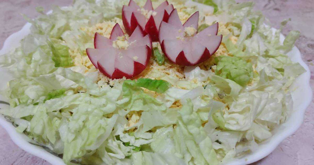 10 самых вкусных салатов из пекинской капусты круглый год