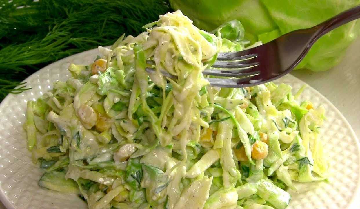 Салаты из свежей капусты — 17 простых и вкусных рецептов