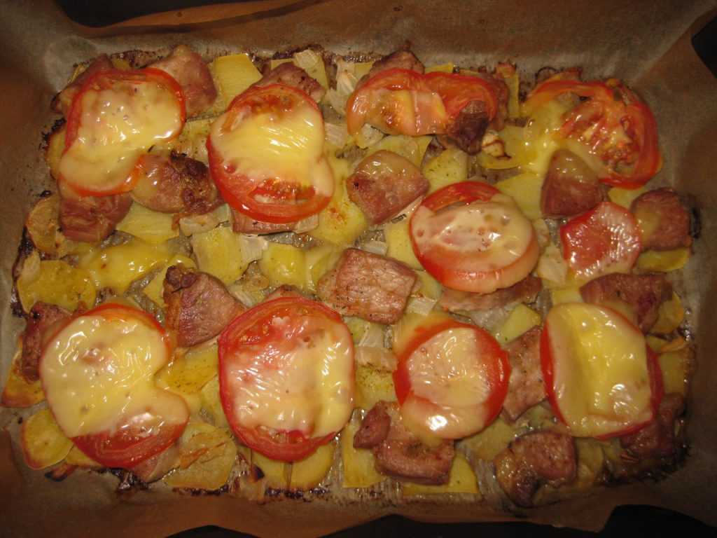 Картошка с мясом в духовке - 6 рецептов