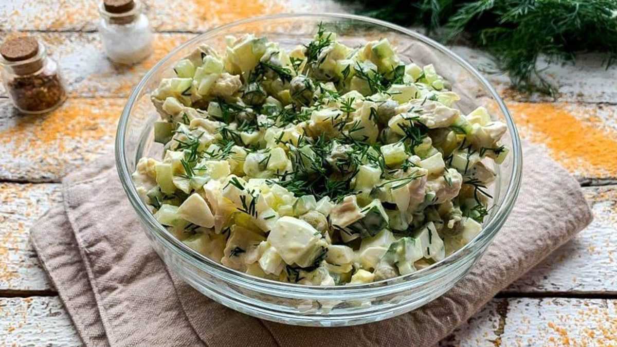 20 салатов с солеными огурцами, которые всегда получаются вкусными