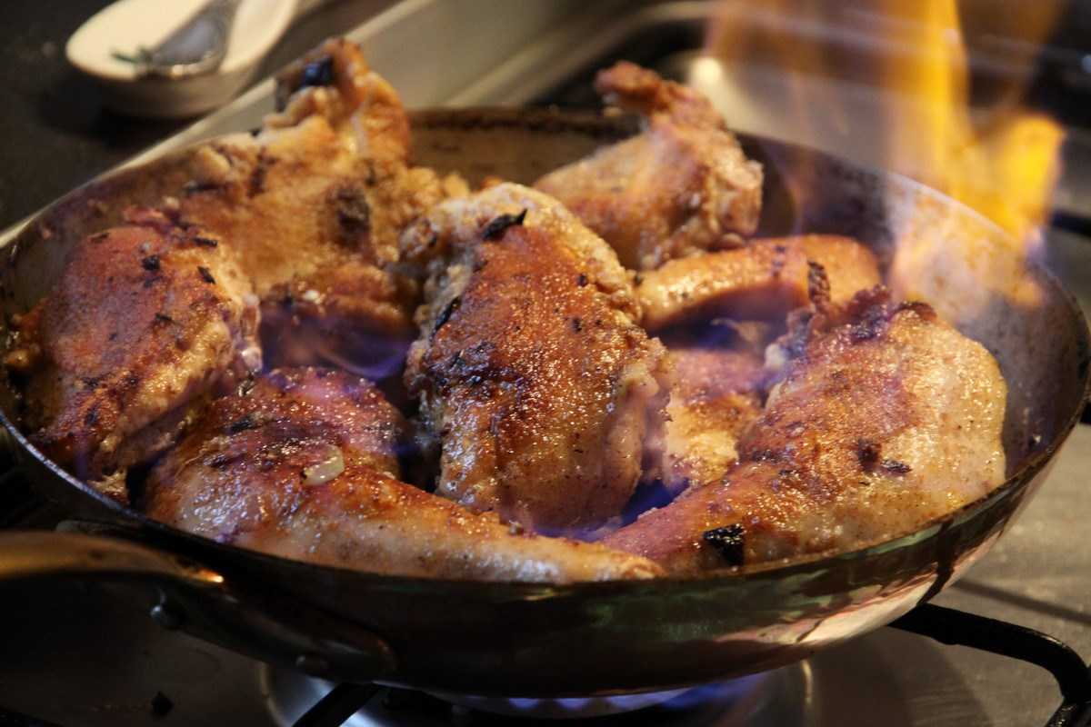 Курица жареная на сковороде кусочками — 6 простых рецептов блюд
