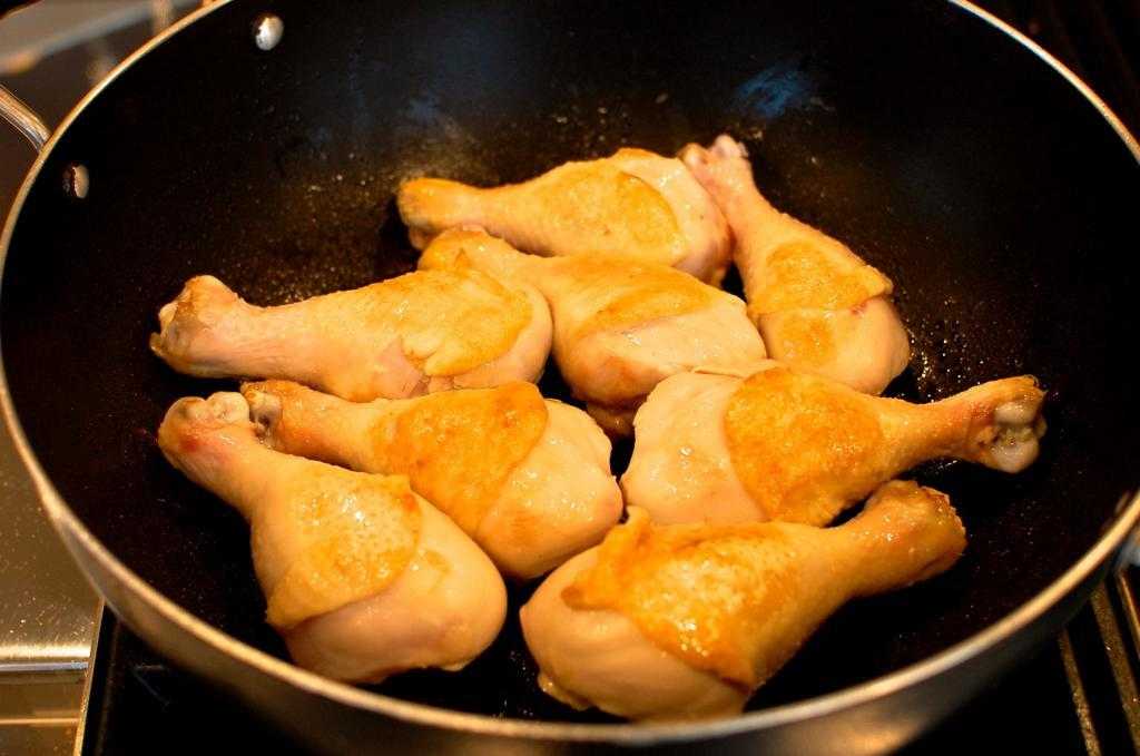 Куриные голени на сковороде по рецепту с фото