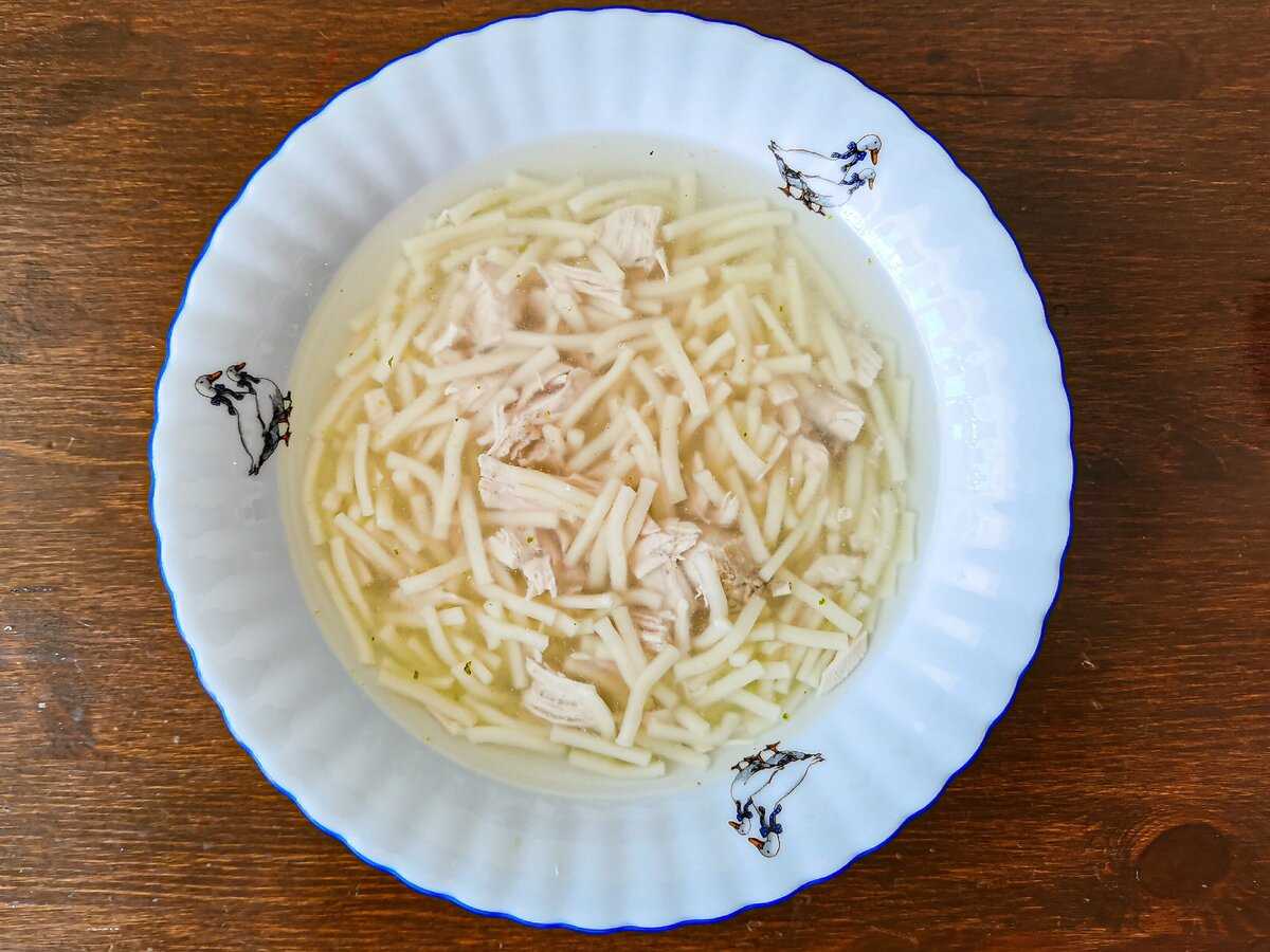 Суп с домашней лапшой и курицей — самый вкусный рецепт