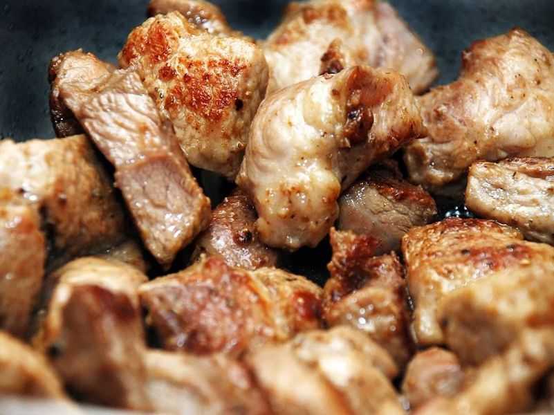 Шашлык на сковороде из свинины – 6 быстрых рецептов, как пожарить шашлык дома