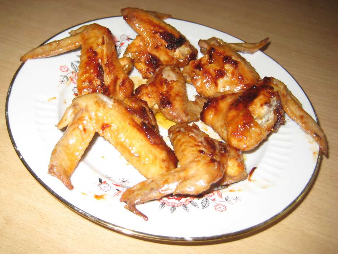 Куриные крылышки на сковороде рецепт с фото пошагово
