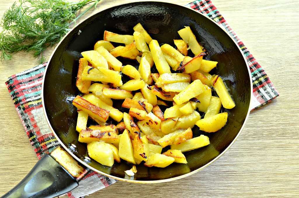 Жареная картошка с салом: рецепт с фото :: syl.ru