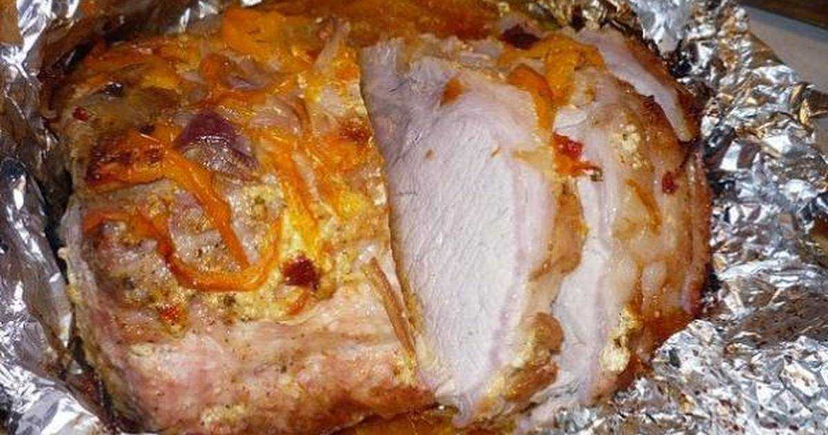 Запеченная свинина в духовке куском в фольге в духовке рецепт с фото