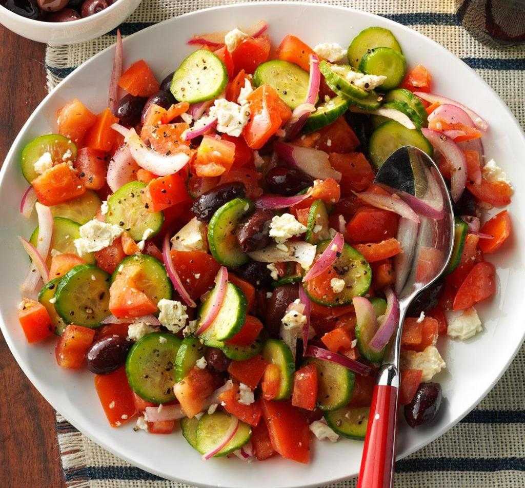 Салат с маслинами – богатый вкус: рецепт с фото и видео